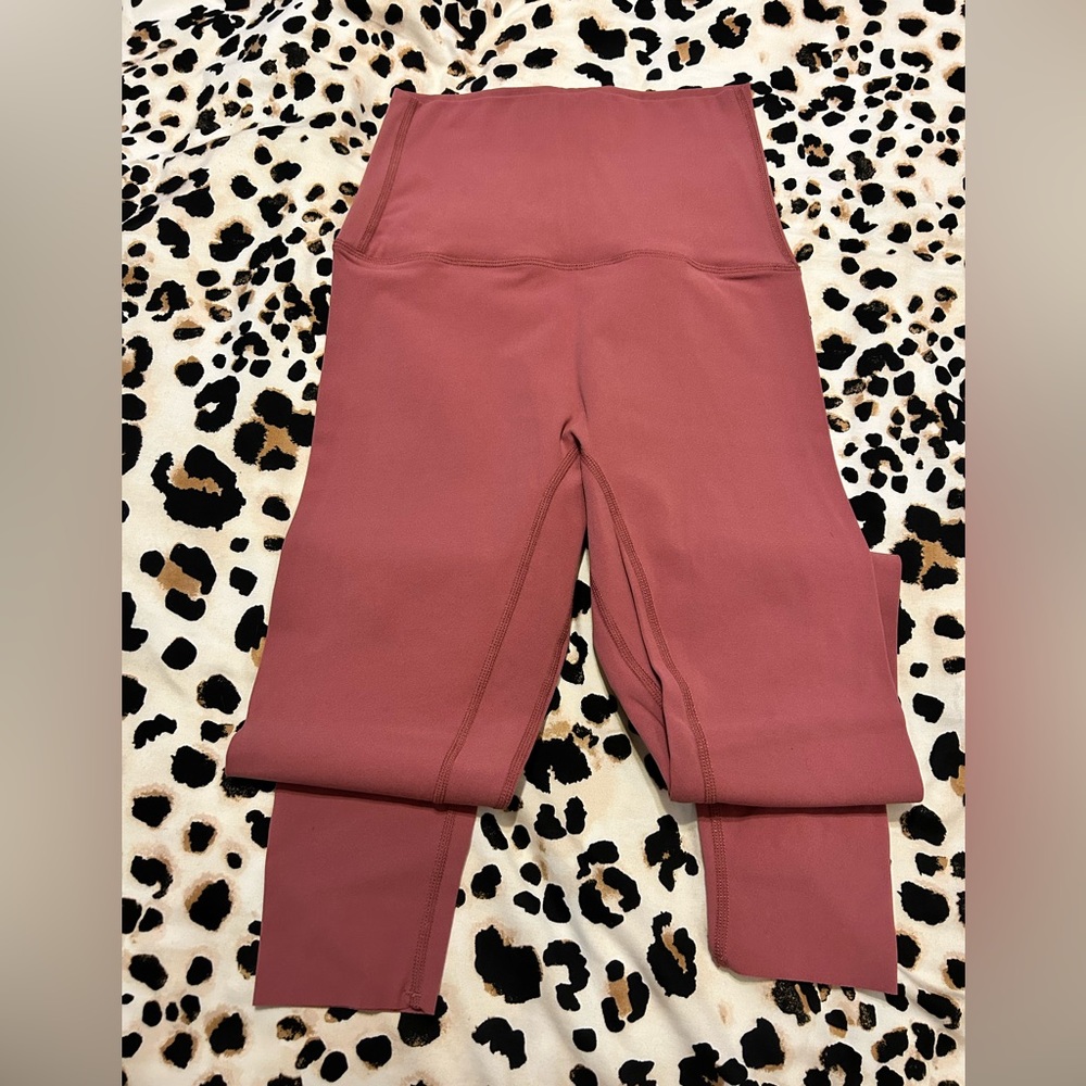 Curves n combatboots Naked Fabric Leggings - Small